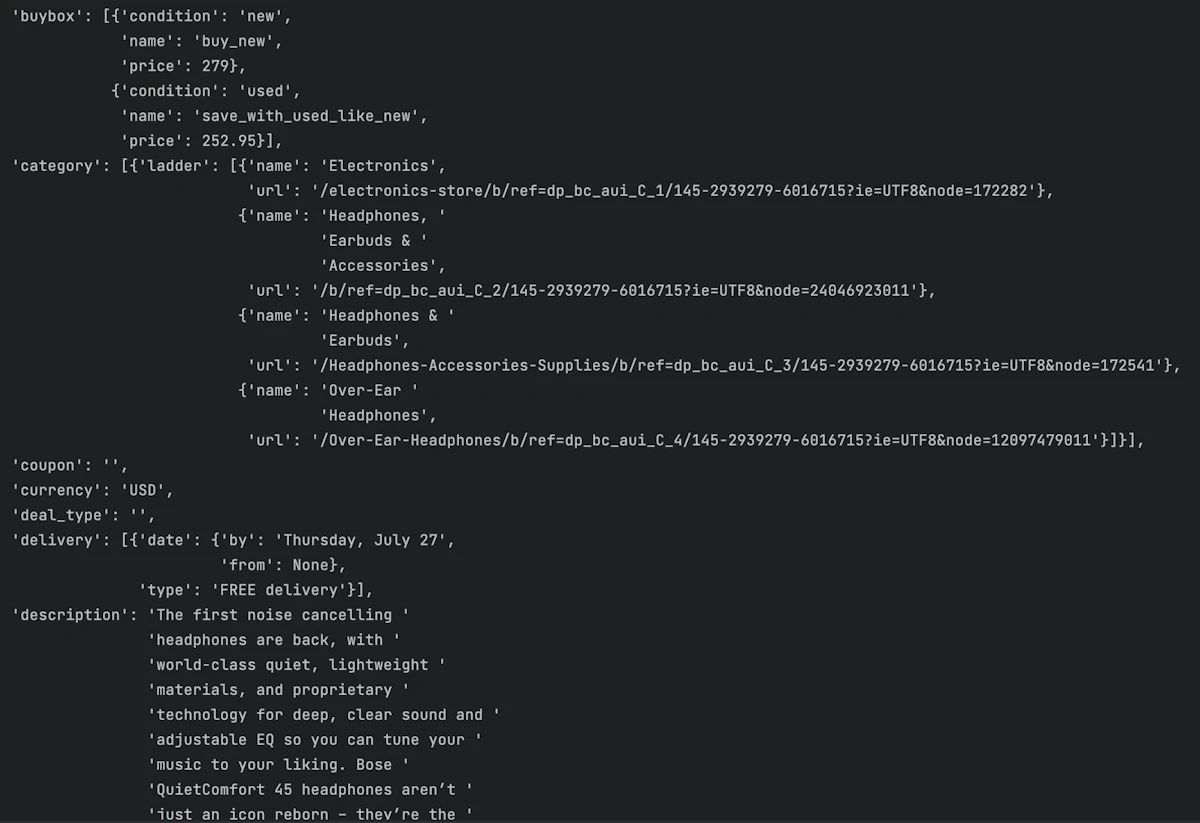 How to Web Scrape Product Data From Amazon: Python Guide
