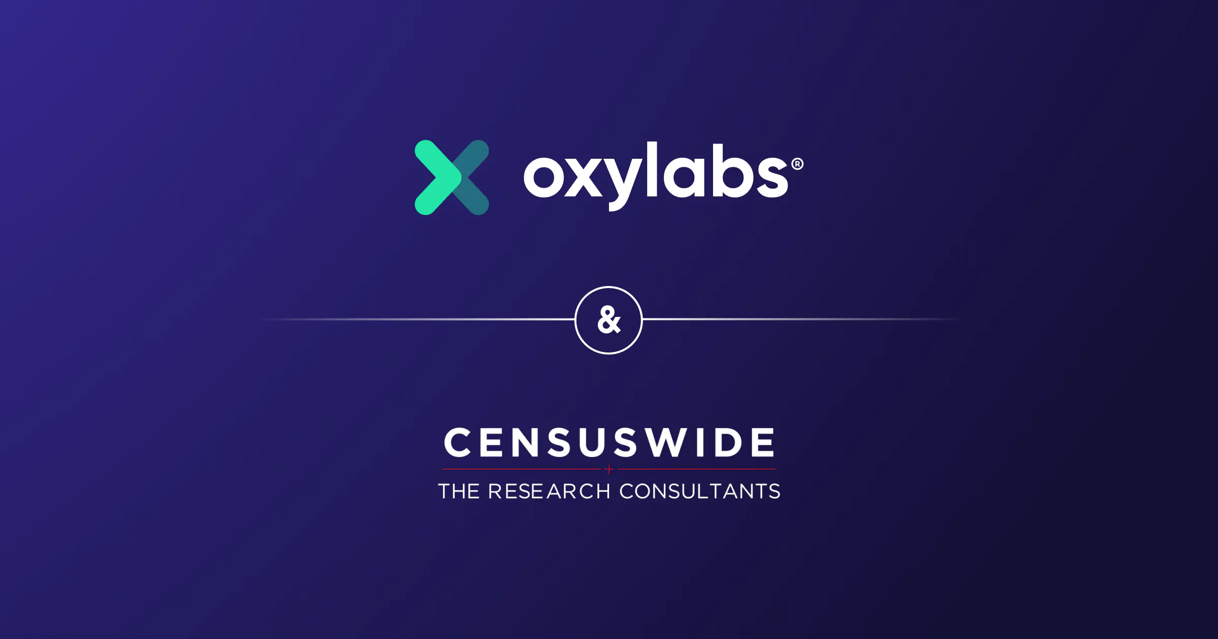 Oxylabs+Censuswide