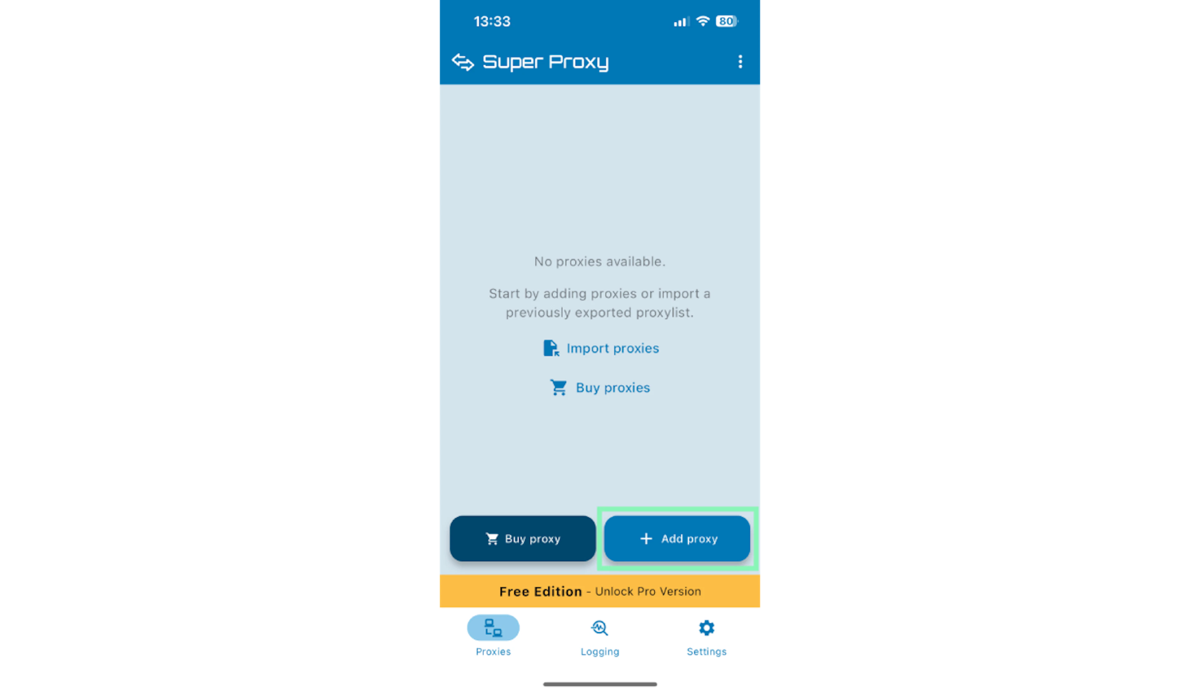super proxy app ios
