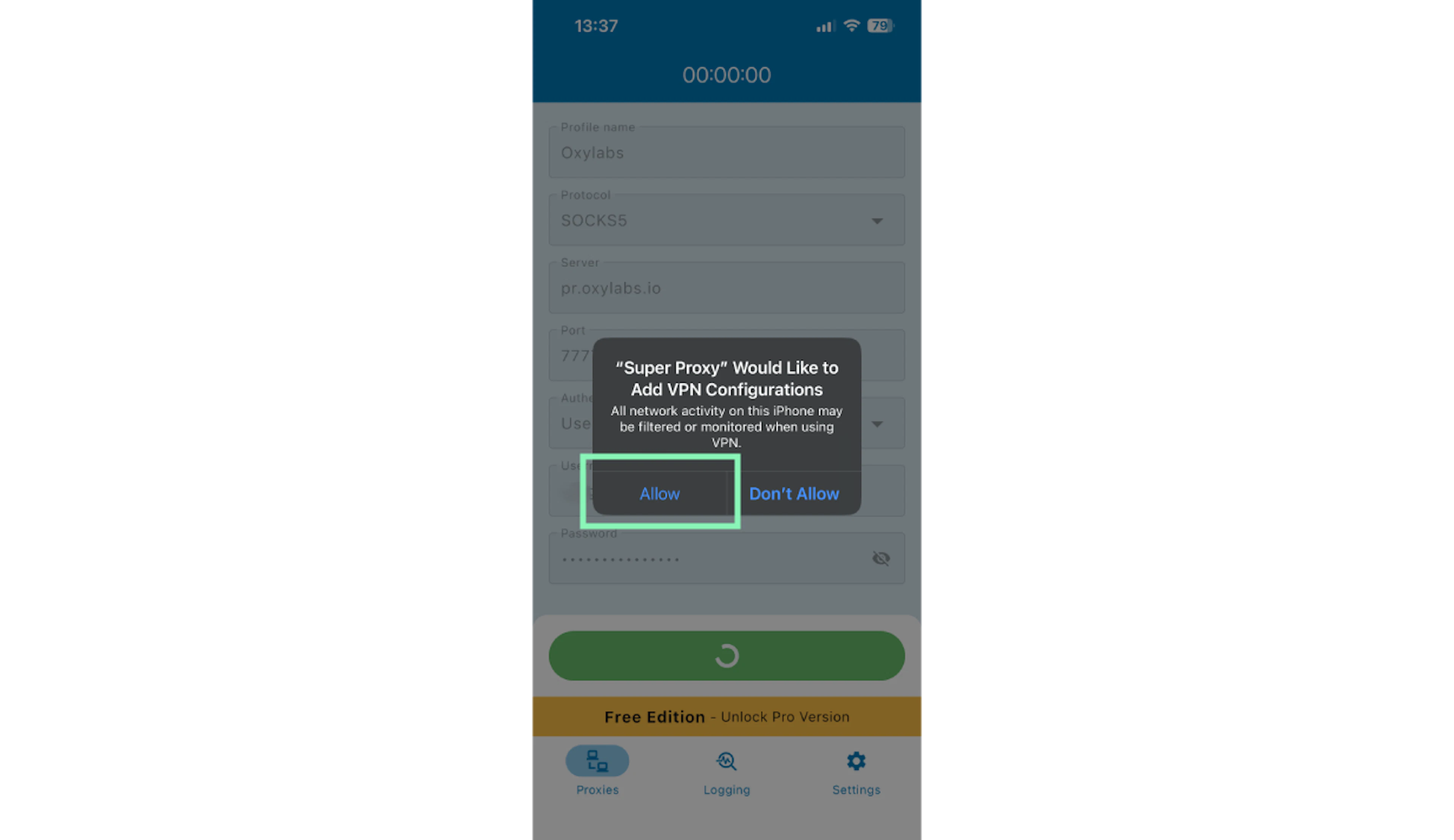 super proxy app ios