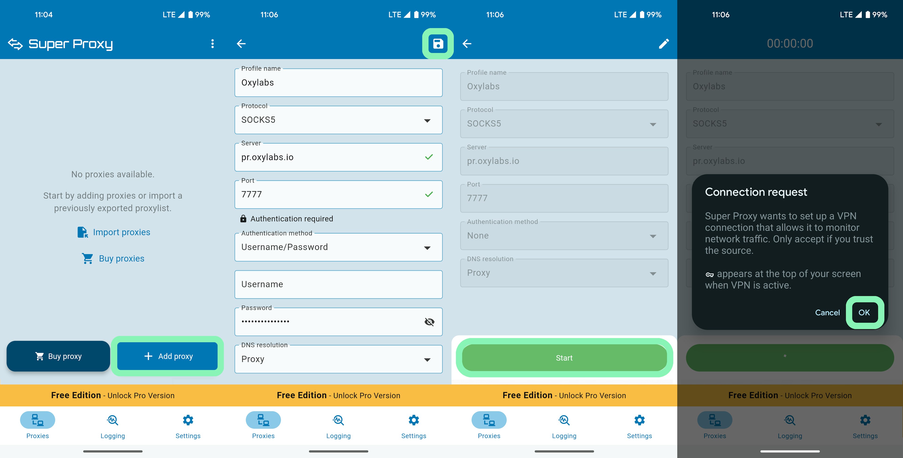 super proxy android