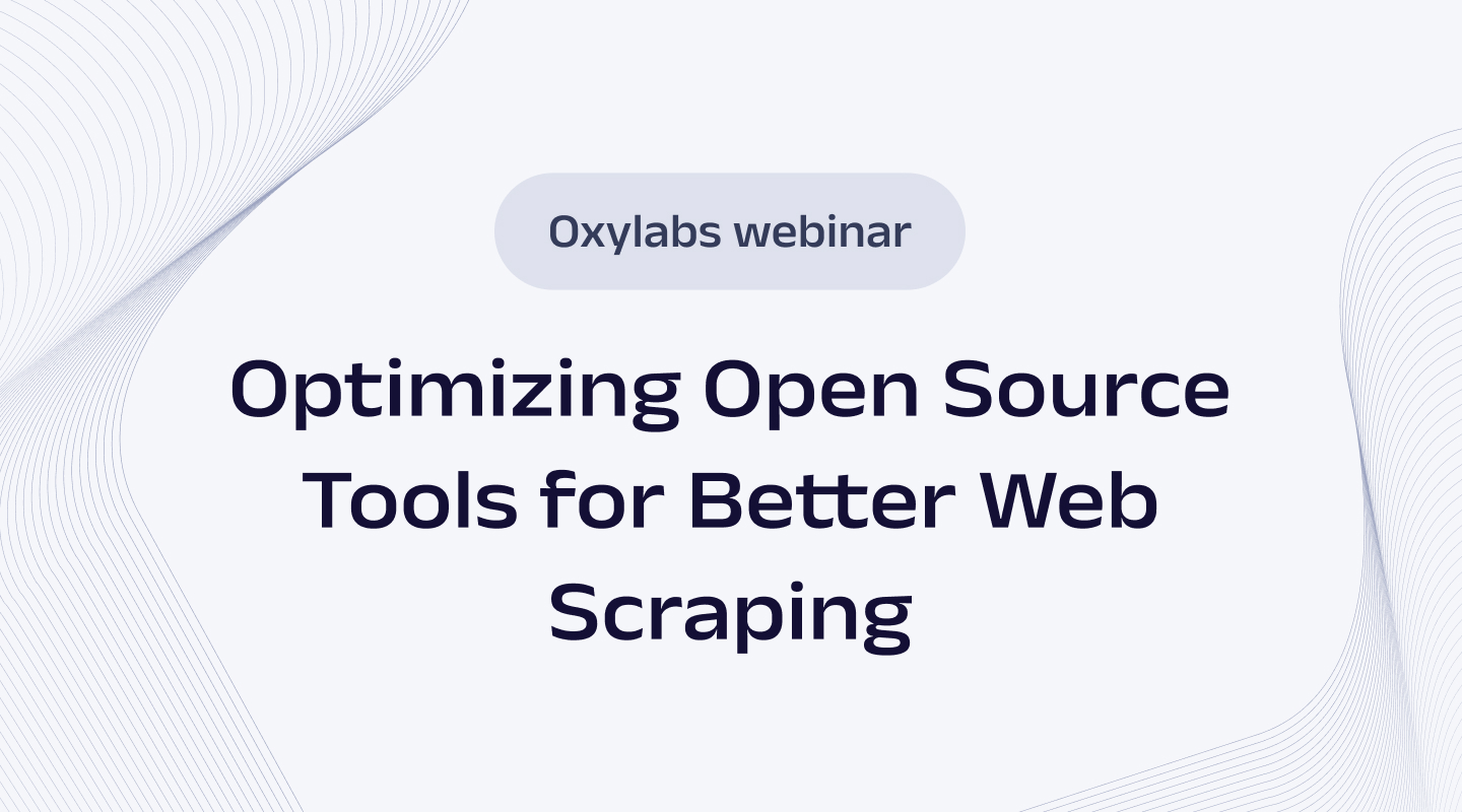 Optimizing Open Source Tools for Better Web Scraping