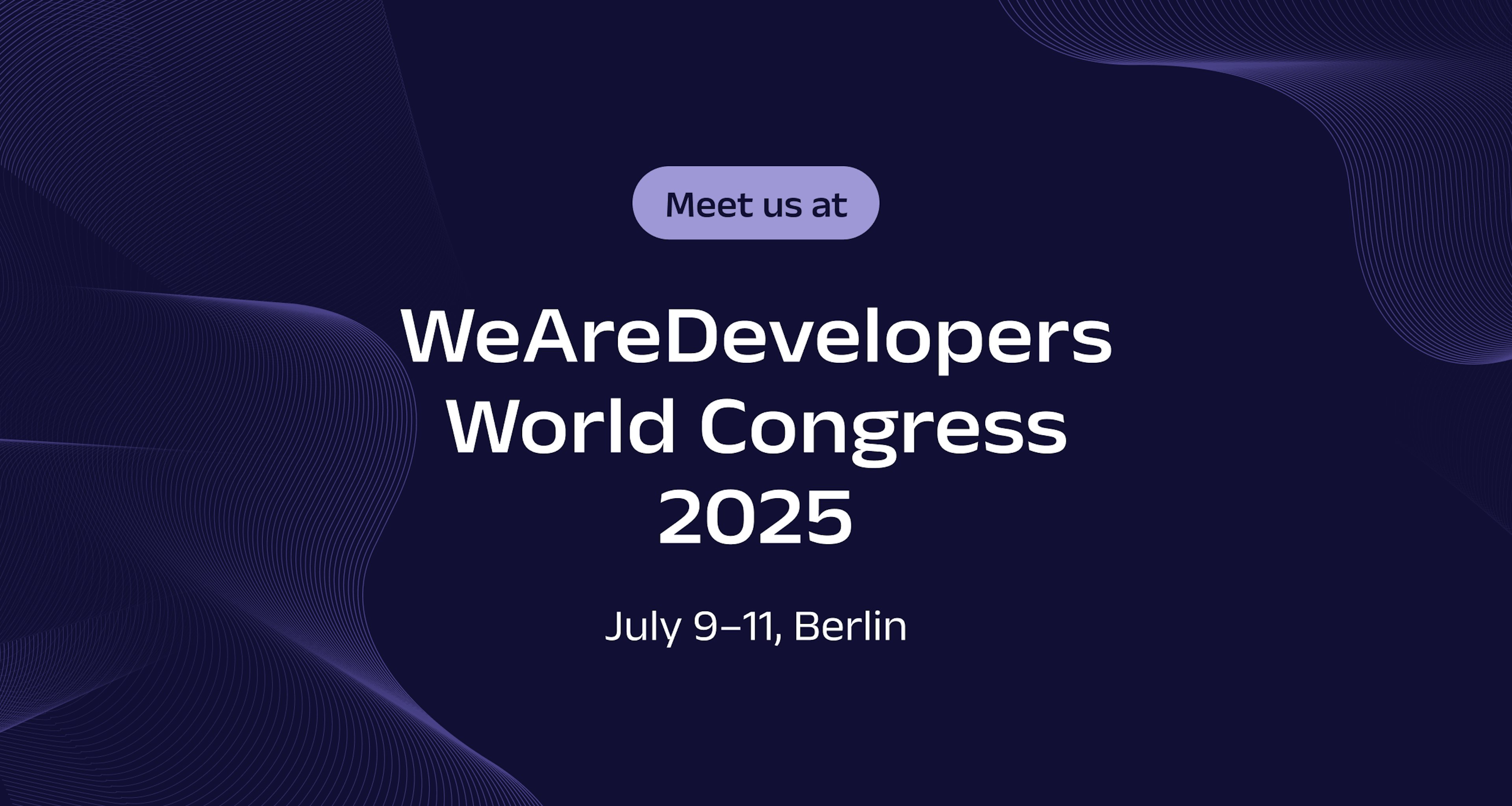 WeAreDevelopers World Congress