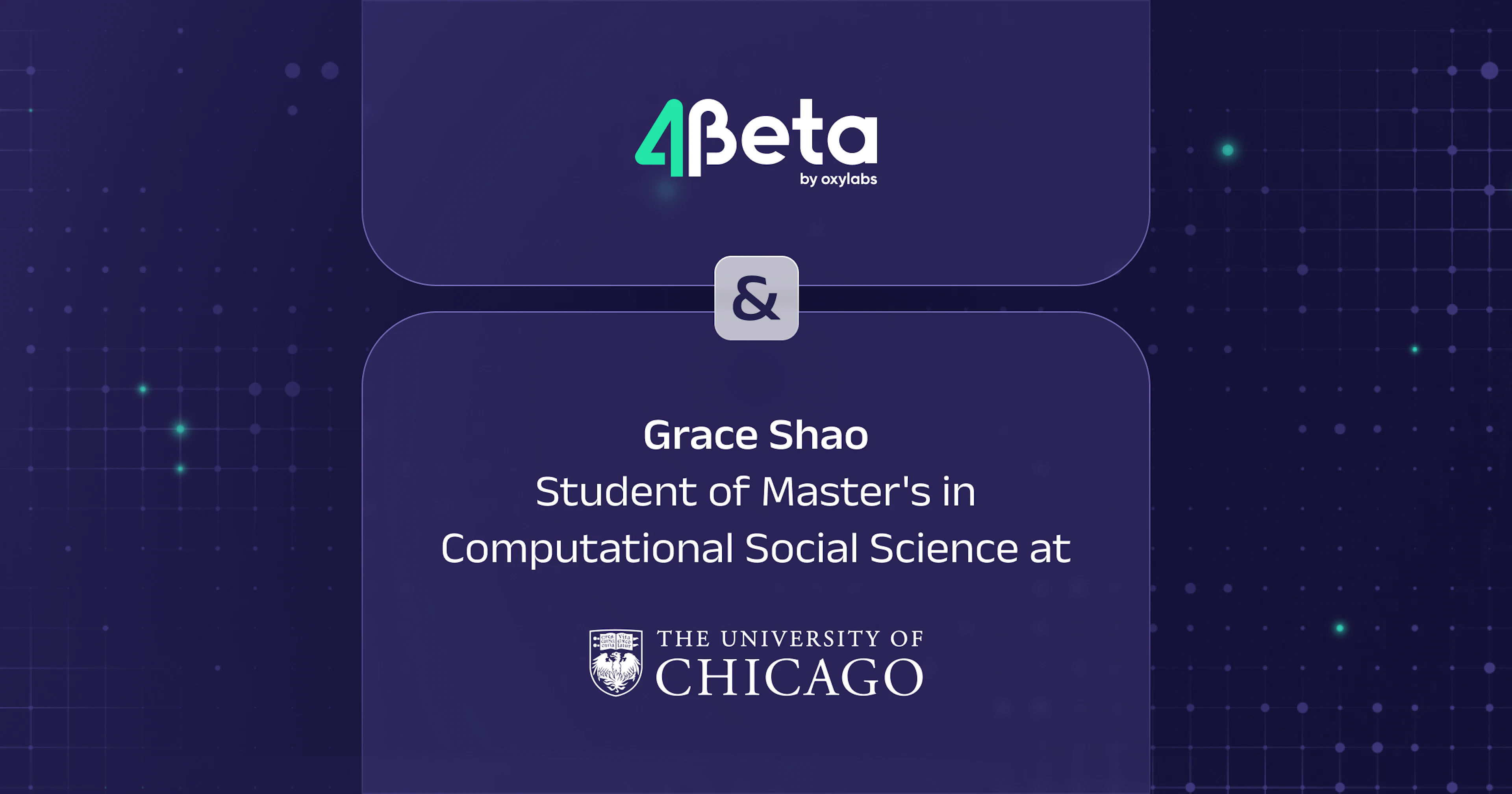 Grace Shao + 4beta