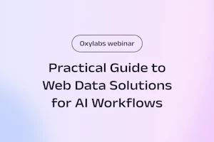 Practical Guide to Web Data Solutions for AI Workflows