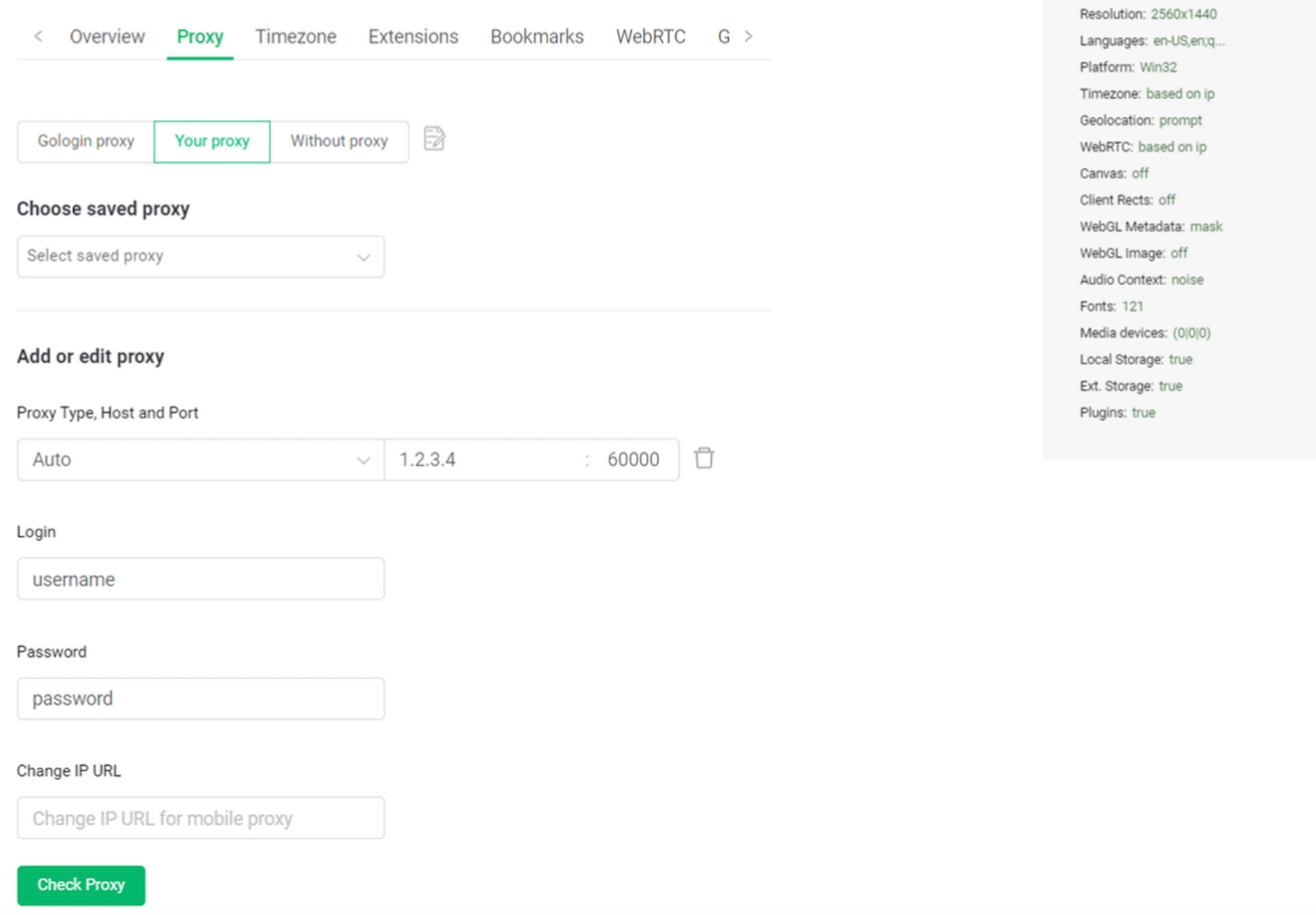 GoLogin with Oxylabs Enterprise Dedicated Datacenter proxies