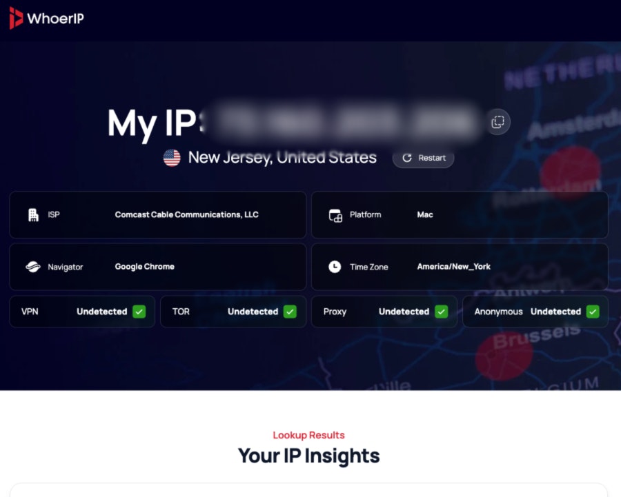 Multilogin successful proxy connection