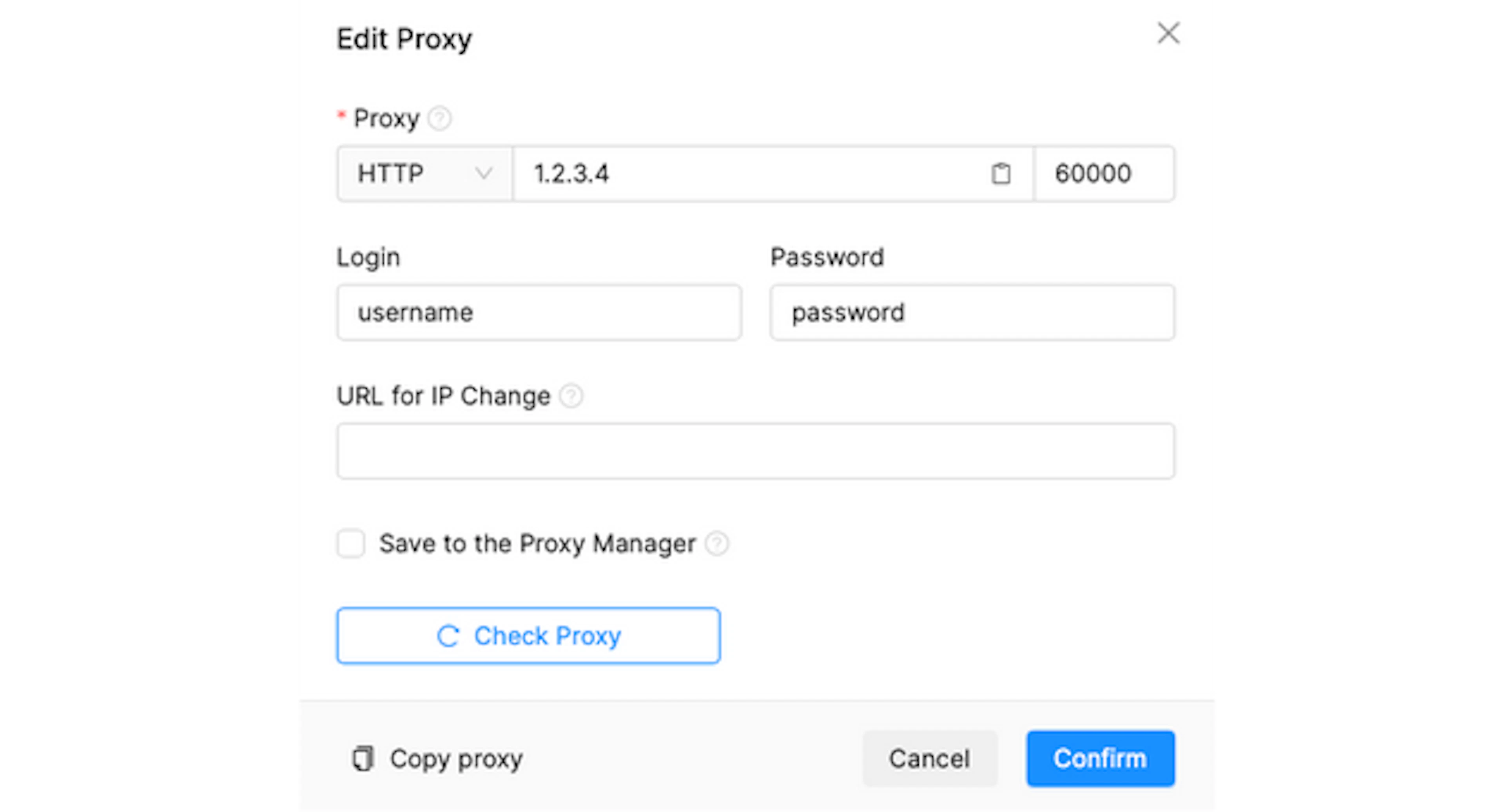Oxylabs Enterprise Dedicated Datacenter Proxy details for Octo Browser