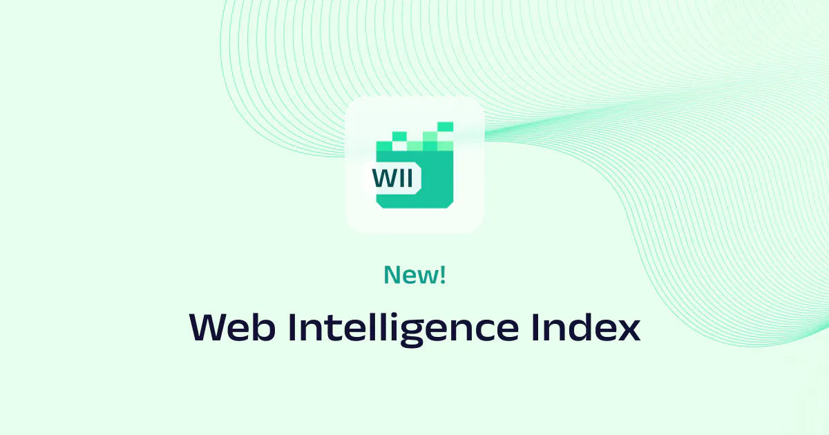 Oxylabs Web Intelligence Index