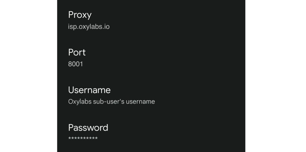 ISP-android-integration