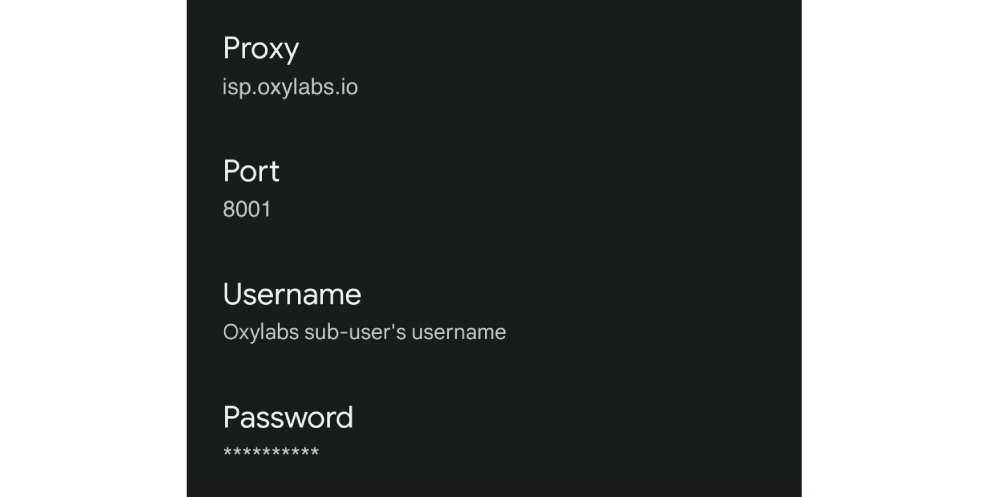 ISP-android-integration