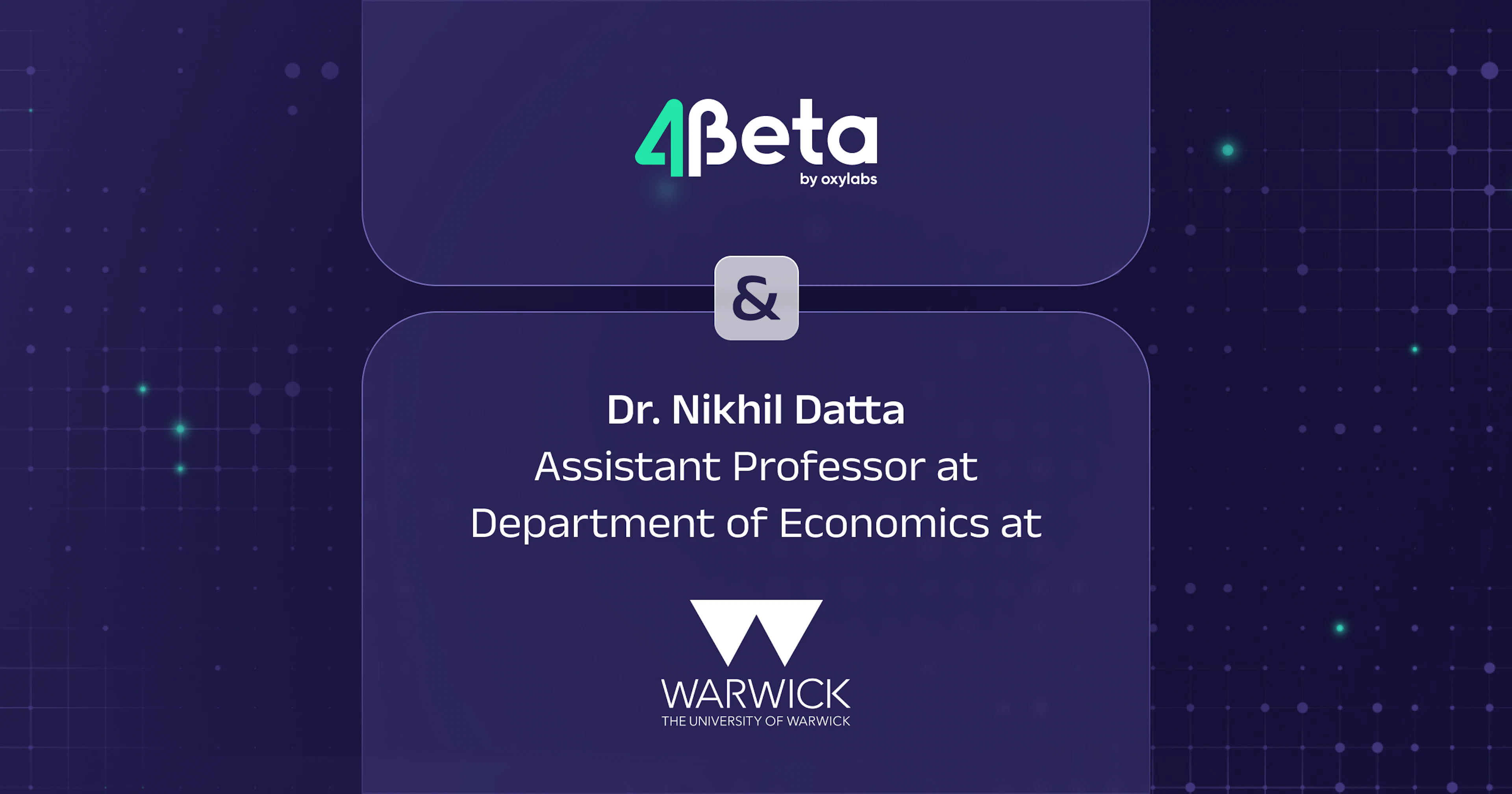 Project 4beta + Warwick University
