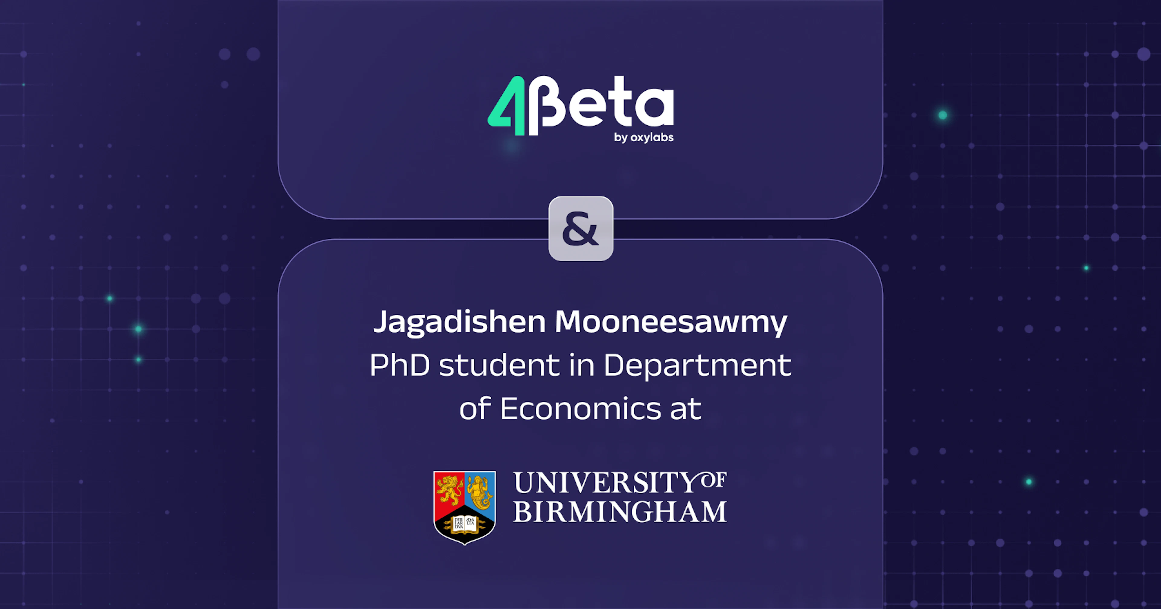 4Beta + University of Birmingham